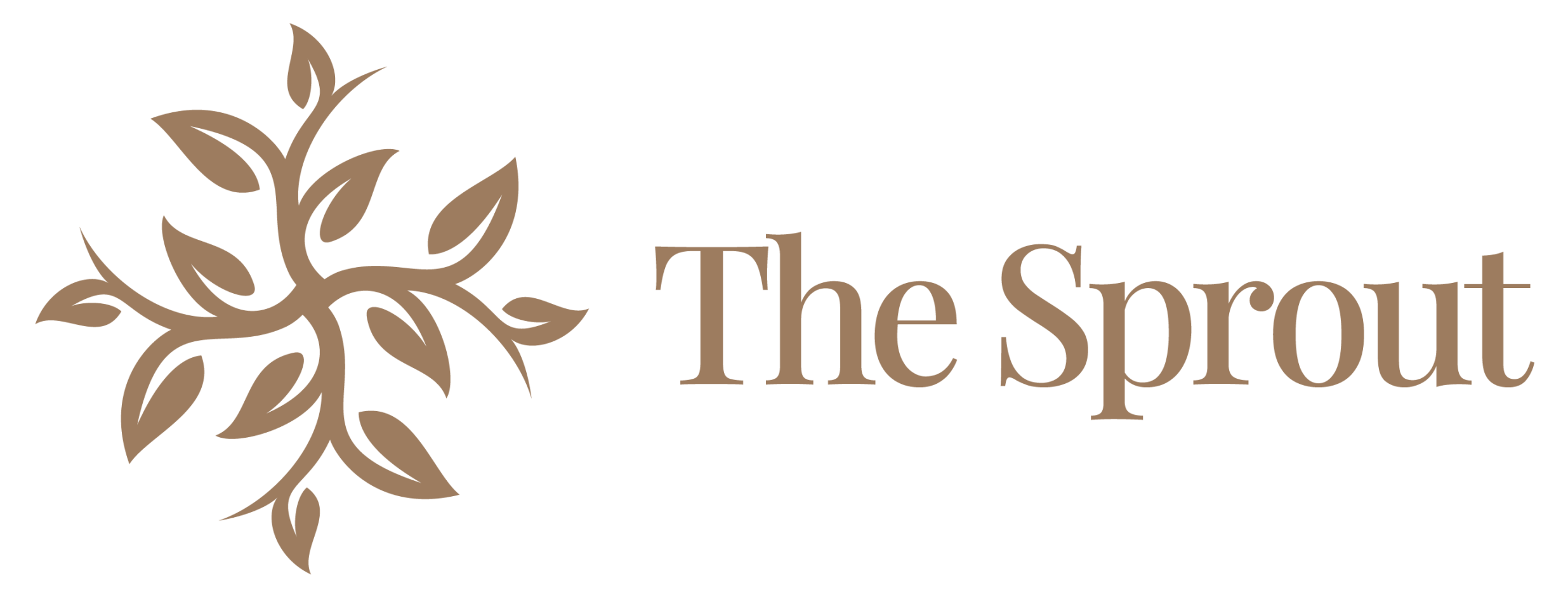 Primary Logo Gold At The Sprout Restaurant