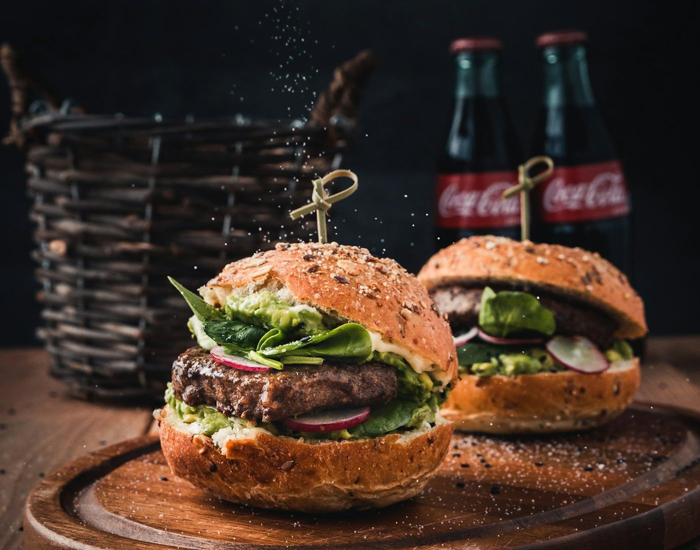 The Sprout Menu Image: Sprouts Burger Double